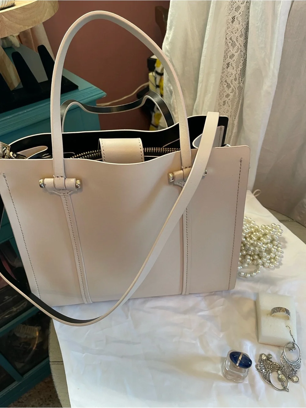 Kate Spade ♠️ New York Cream Arbor Hill Elodie Shoulder Bag